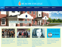Tablet Screenshot of beaconcollege.edu